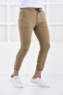 Bej Erkek Süper Skiny Bel ve Paça Lastikli Jogger Pantolon F321574