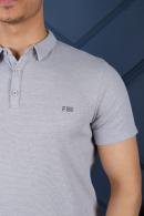 FBI Taş Erkek Polo Yaka Slim Fit T-Shirt 95139