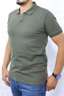 Erkek Haki Polo Yaka T-Shirt 5405