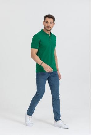 FBI Benetton Erkek Desenli Polo Yaka T-Shirt 95134