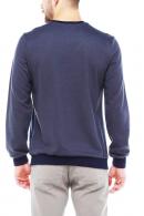 Erkek Füme Bisiklet Yaka Jakarlı Selanik Sweatshirt 95050