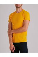 Hardal Erkek Basic Pamuklu Bisiklet Yaka Slim Fit T-Shirt F51624