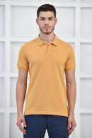 Hardal Erkek Düz Pike Polo Yaka Likralı Slim Basıc T-Shirt F51610