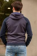 Erkek Kahverengi Kapüşonlu Kanguru Cepli Selanik Sweatshirt F51600